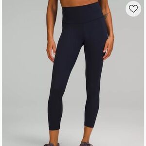 Lululemon Wunder Train Leggings 25 inch Navy
